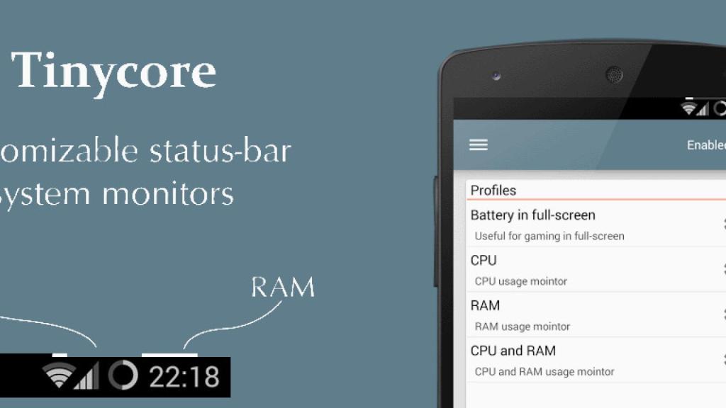 Cómo controlar la CPU y RAM de tu Android desde la barra de estado