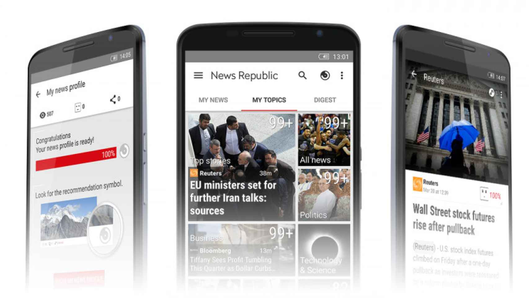 Sigue a El Androide Libre en la app de noticias News Republic