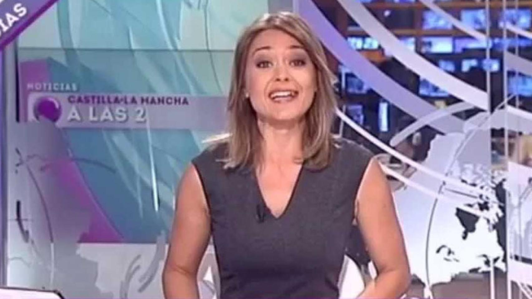 Victoria Vigón en 'Castilla la Mancha TV'