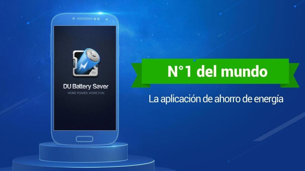 Ahorra batería de forma inteligente con Du Battery Saver