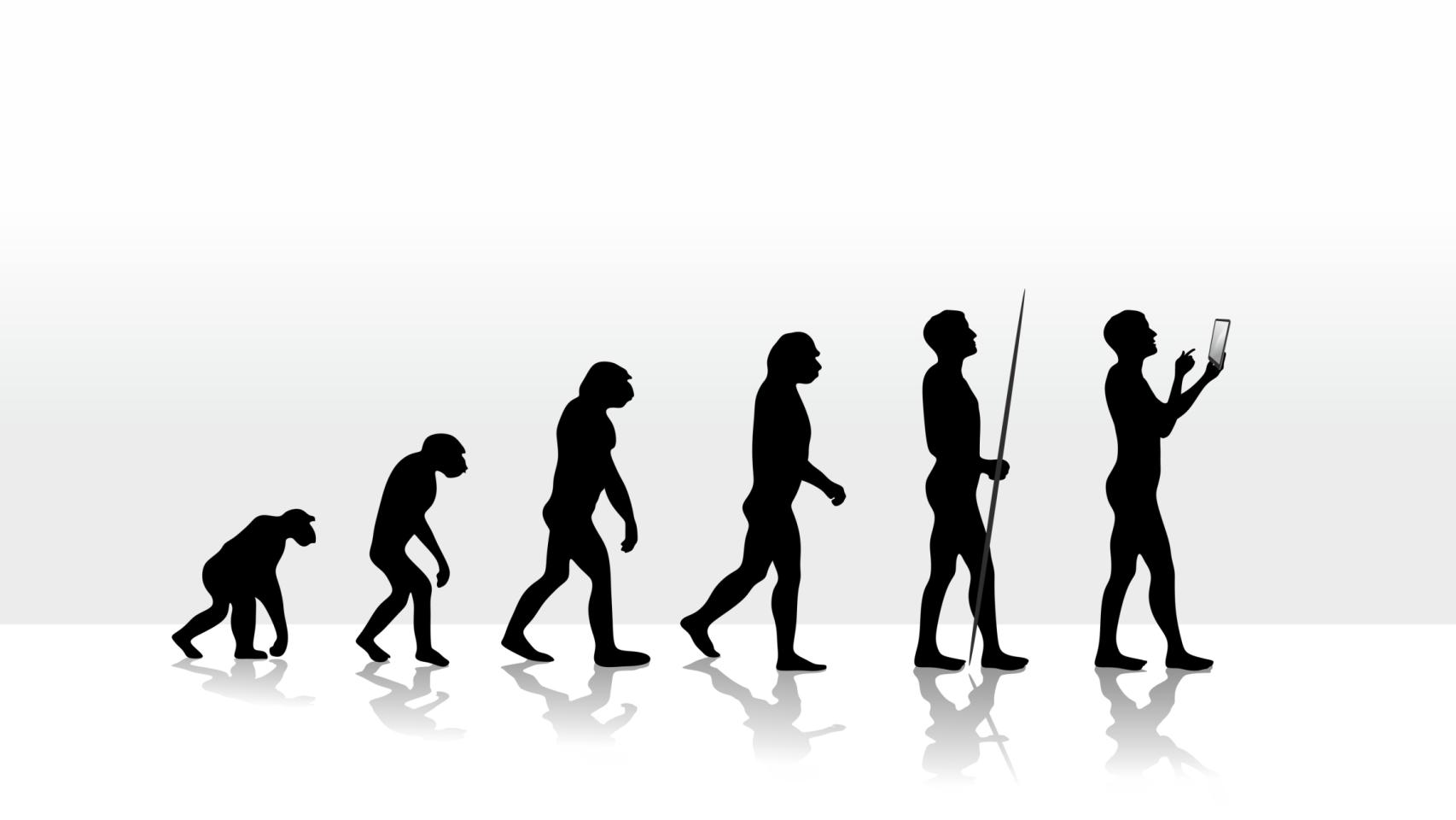 Que le den a Darwin: el smartphone causa un salto evolutivo, somos X-men