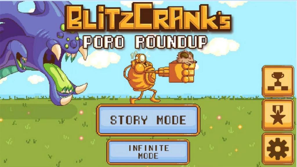 Blitzcrank Poro Roundup, el genial minijuego de Riot Games para Android