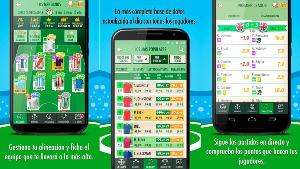 BeSoccer, una completa Fantasy League para Android