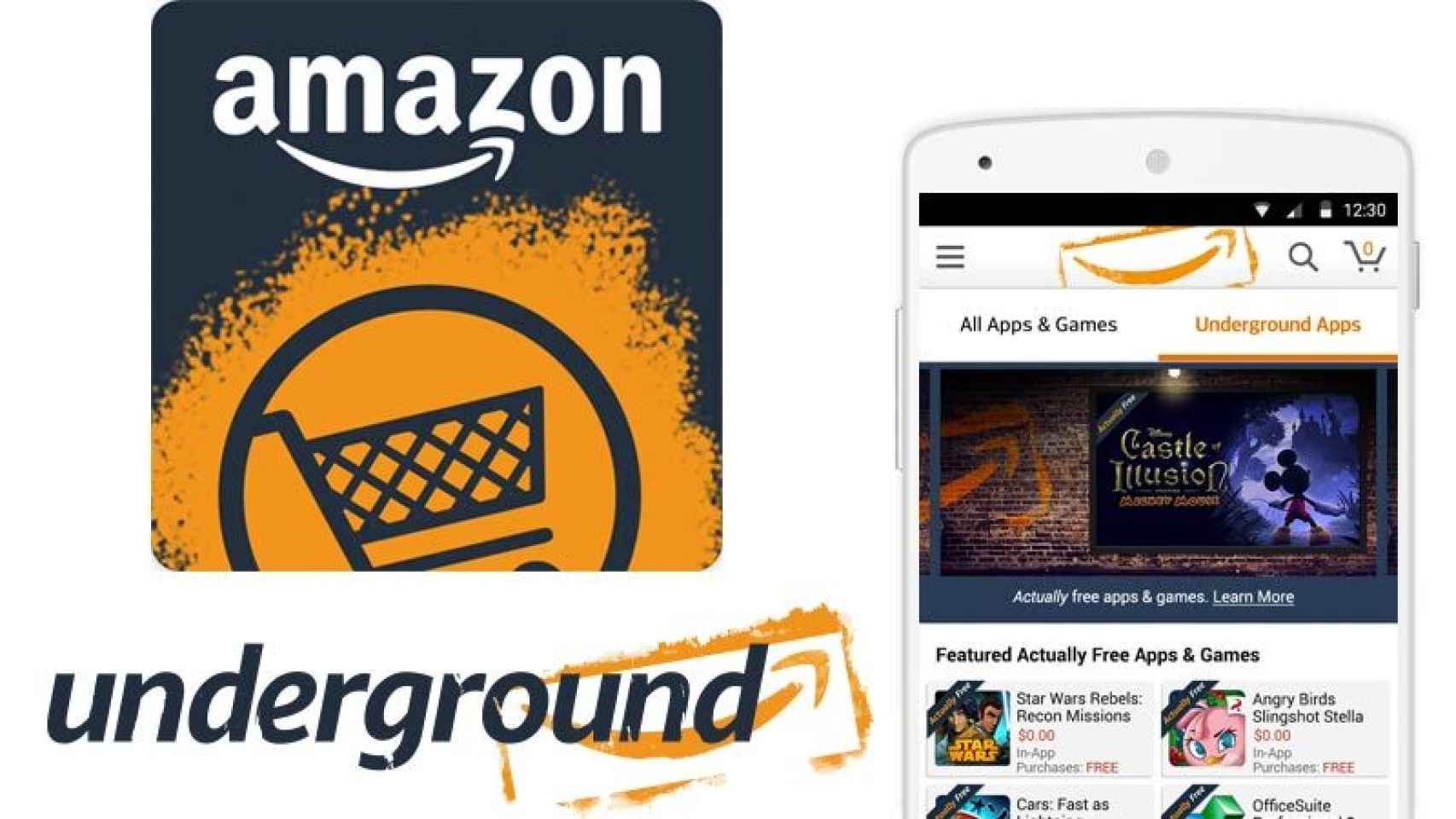 Amazon Underground, la nueva sección de aplicaciones y juegos gratis para Android