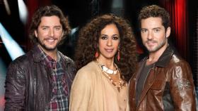 Manuel Carrasco, Rosario Flores y David Bisbal, coaches de 'La Voz Kids 2'