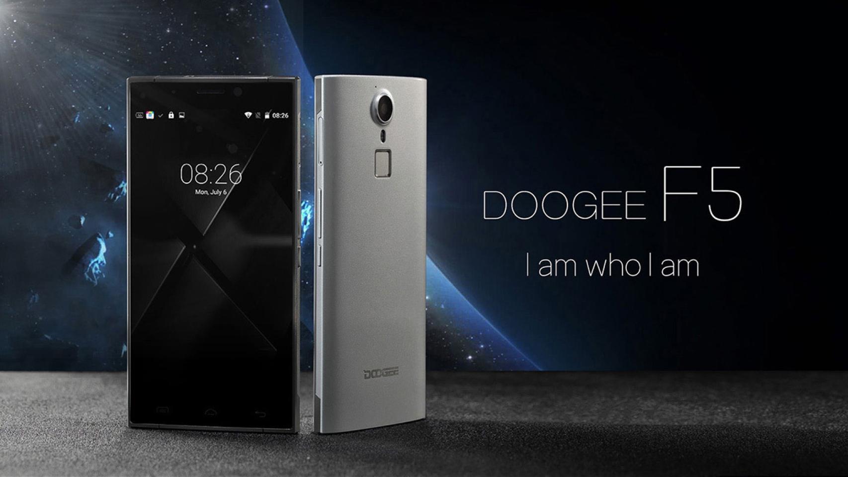 Doogee F5, un phablet de diseño a precio asequible