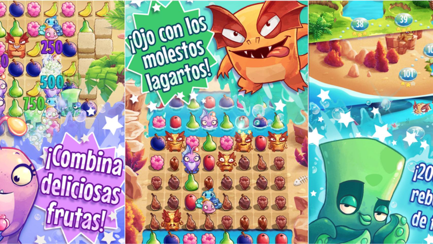 Nibblers, el Candy Crush basado en frutas de los creadores de Angry Birds