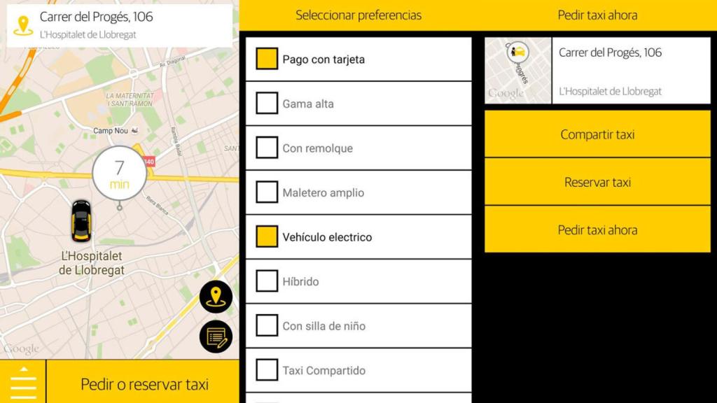 NTaxi, la aplicación que te permite compartir viaje con otros usuarios