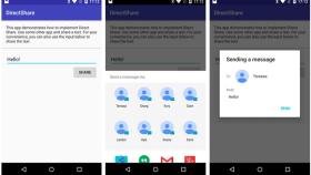Google publica tres nuevas apps de ejemplo de Android M: Direct Share, MidiSynth y MidiScope