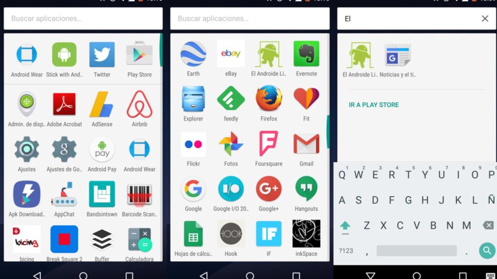 Adiós al cajón de aplicaciones horizontal en Google Now Launcher