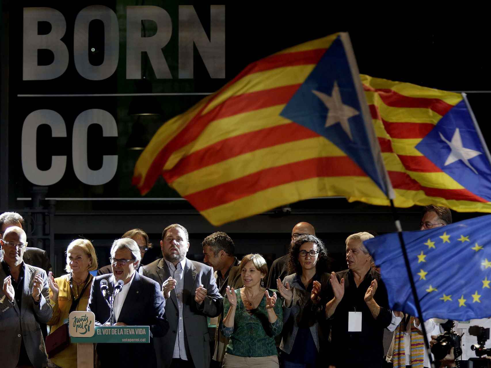 Artur Mas, protagonista en las informaciones que los medios extranjeros ofrecieron sobre las elecciones catalanas.