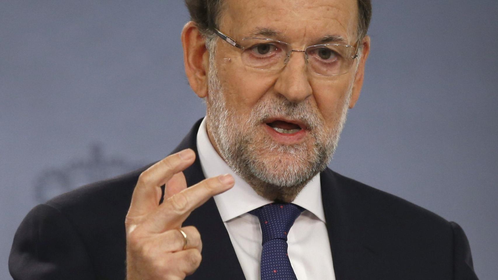 Rajoy analiza los resultados de las elecciones catalas