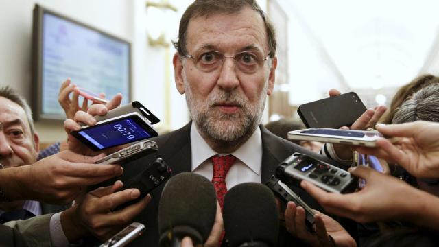 Mariano Rajoy, en el Congreso