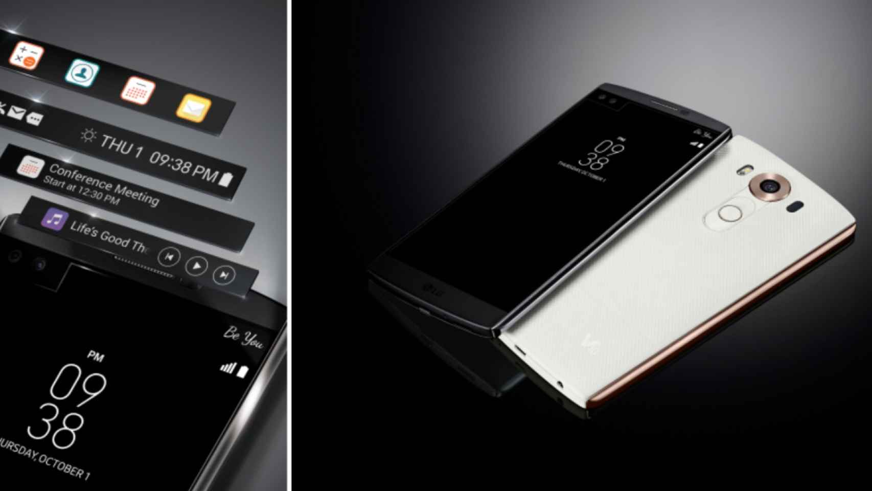 LG V10, toda la información de este nuevo móvil con dos pantallas