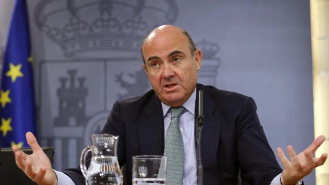 El ministro de Economía, Luis de Guindos