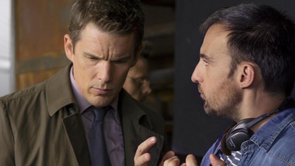 Alejandro Amenábar y Ethan Hawke en 'Regresión'