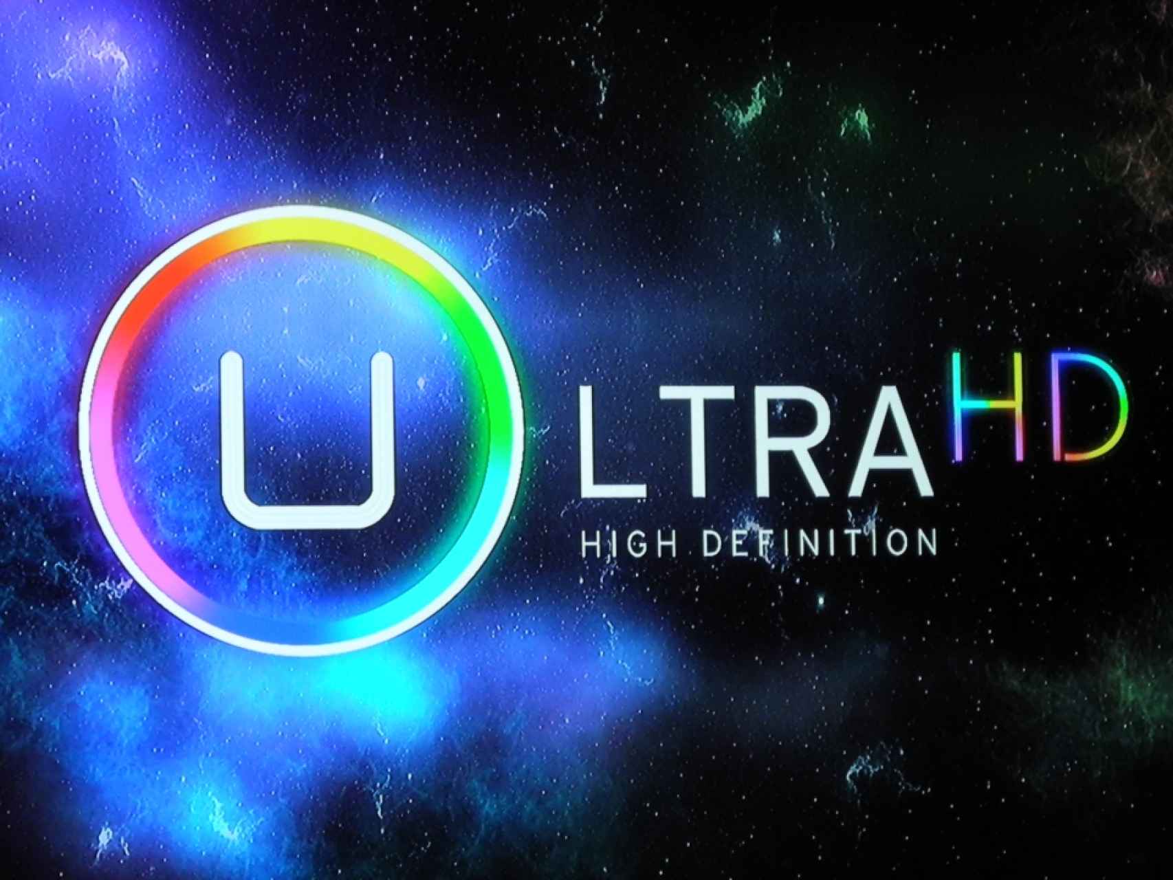 Logo oficial de Ultra High Definition