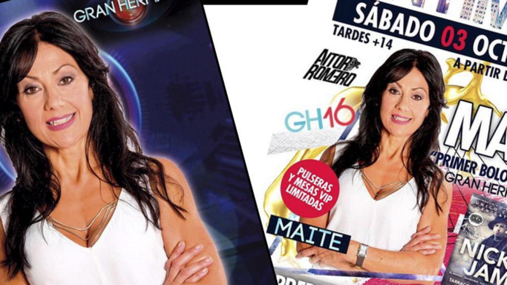 Maite comienza a rentabilizar su salida de 'GH 16' a 800 euros el bolo