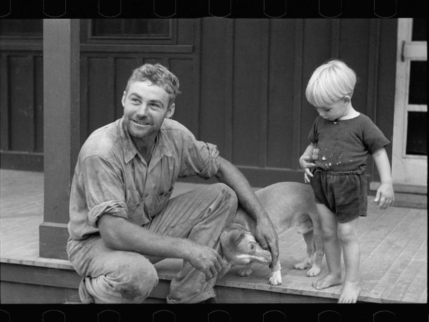 Young farmer who has been resettled, Penderlea, North Carolina