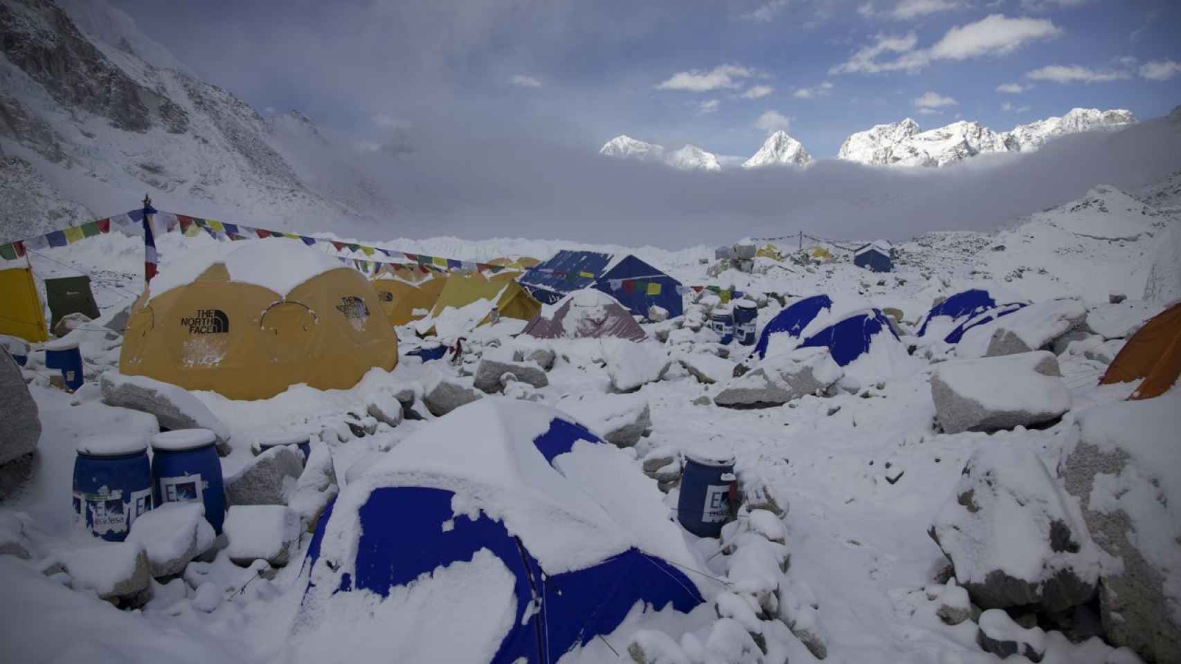 Campamento base del monte Everest.