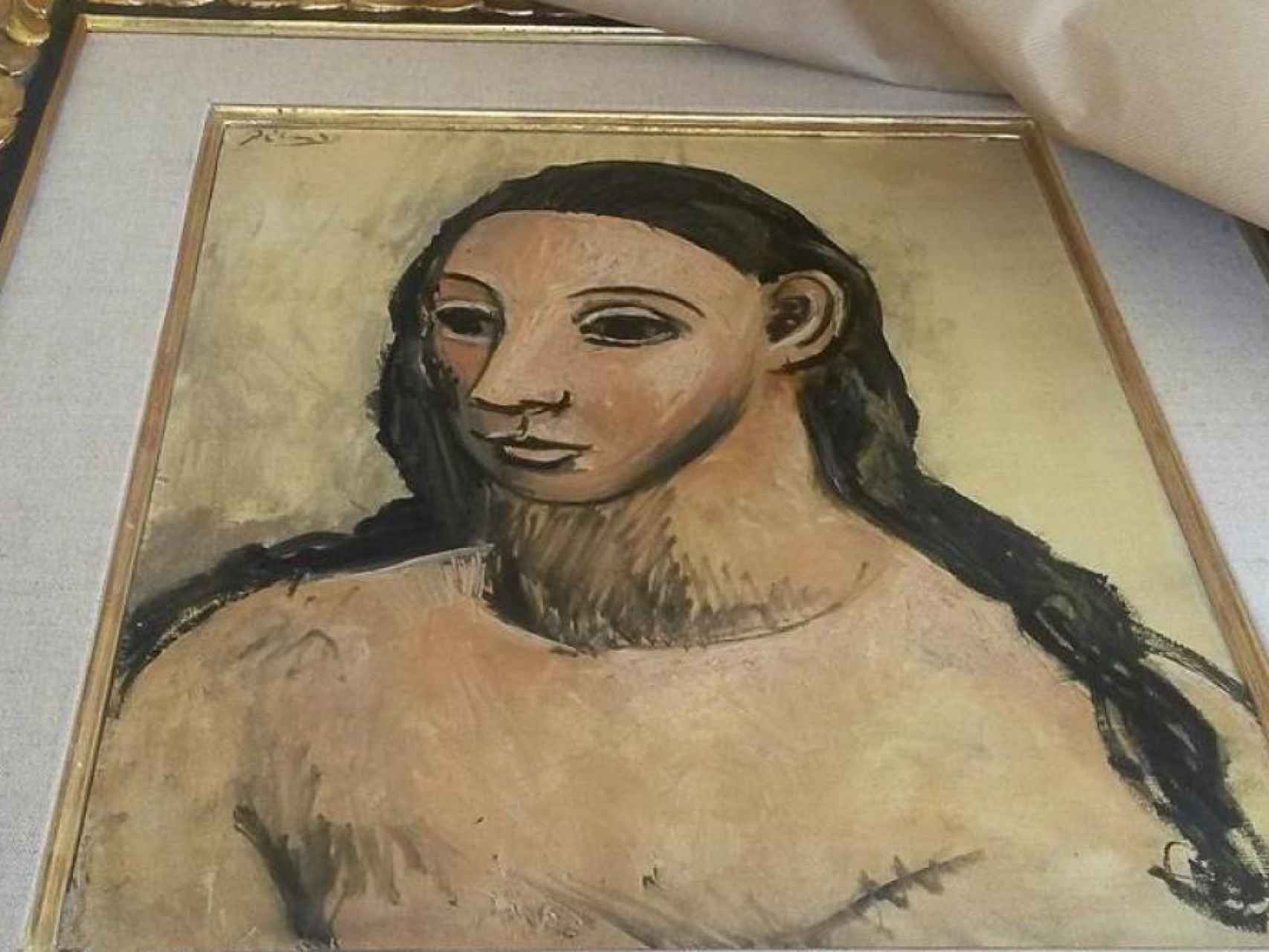 Cabeza de mujer joven, de Picasso.