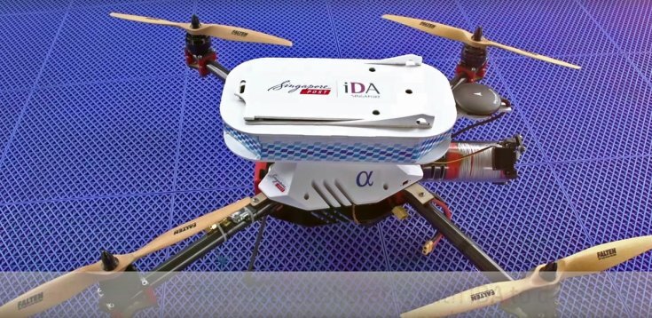 Dron-correo-Singapur