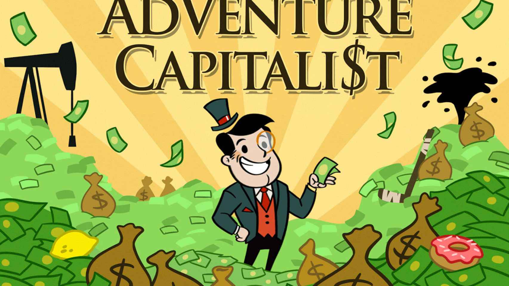 AdVenture Capitalist, el juego satírico sobre el mundo capitalista