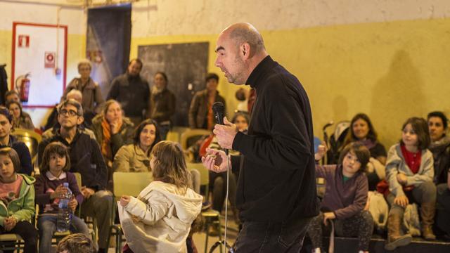 El filósofo en el X Aniversario de 'Diagonal'.