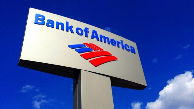 Cartel de Bank of America.