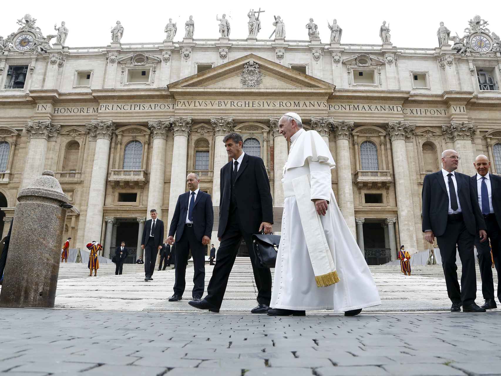 El Papa, en el Vaticano.