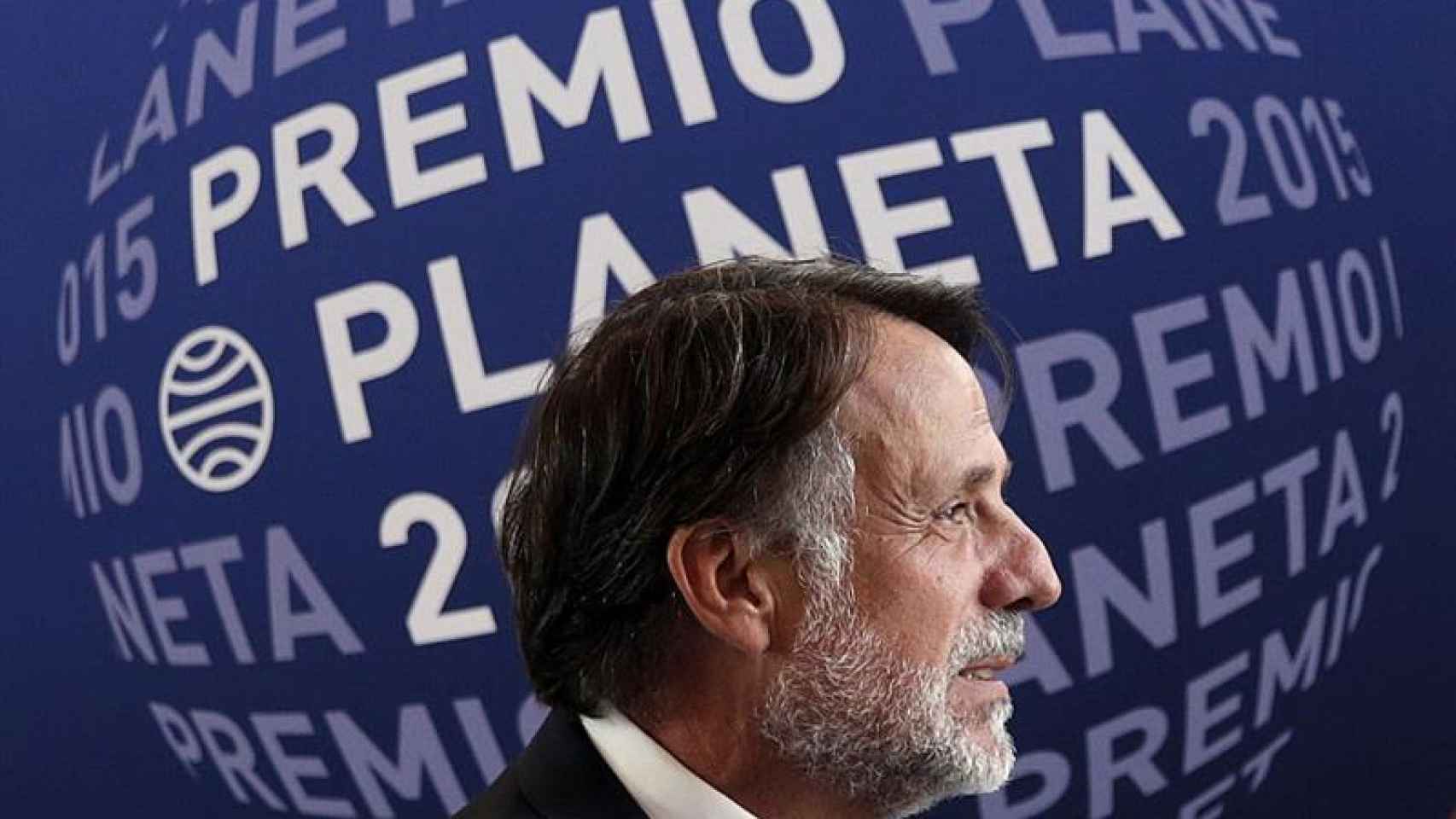 El presidente del grupo Planeta, José Creuheras, durante la presentación del Premio Planeta.