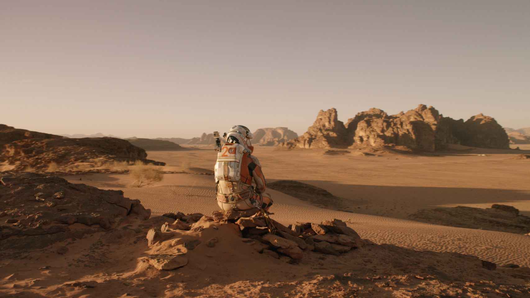 Marte, en la versión de Ridley Scott.
