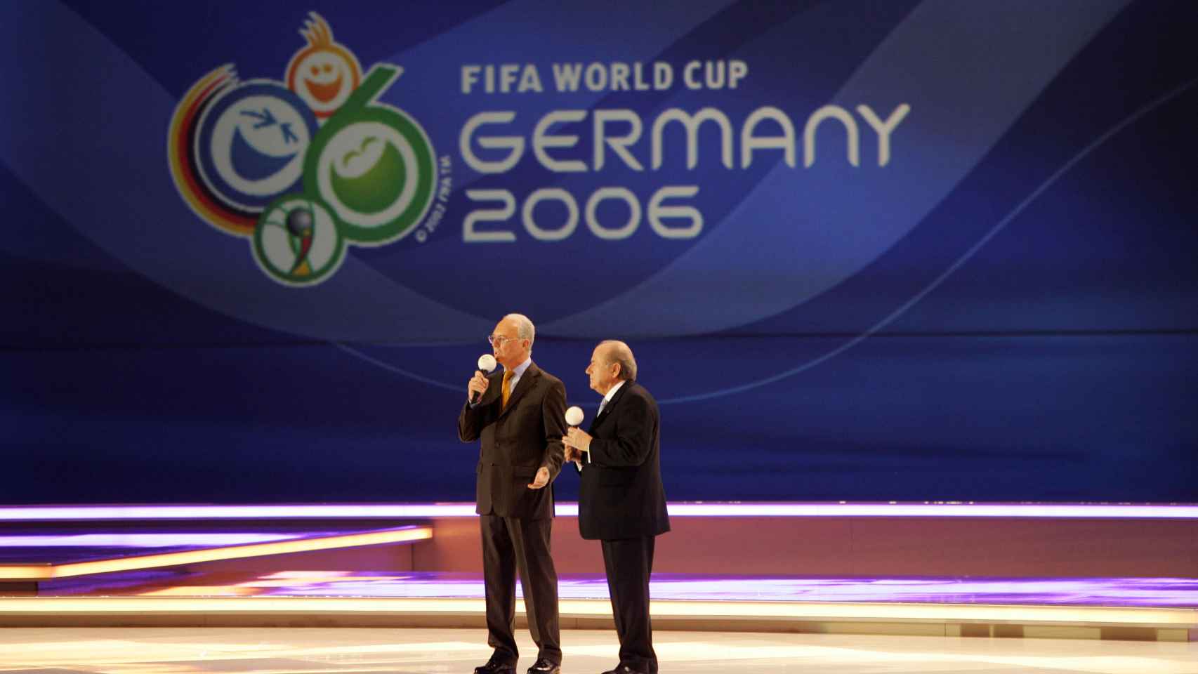 Blatter y Beckenbauer