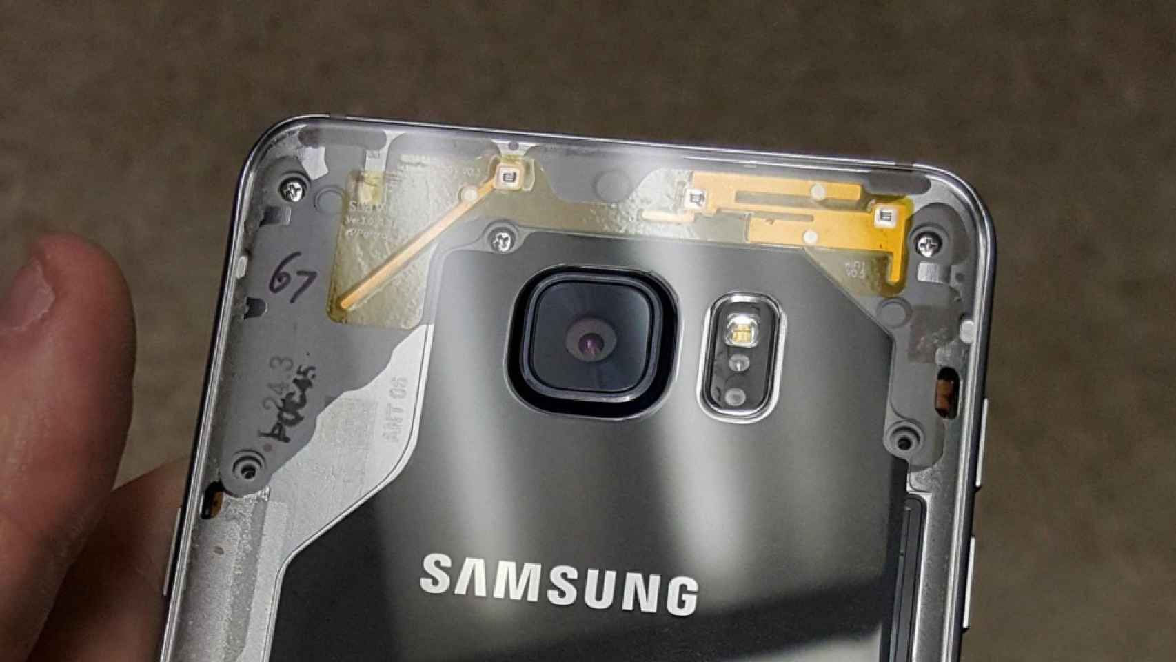 Samsung: queremos este Note 5 transparente