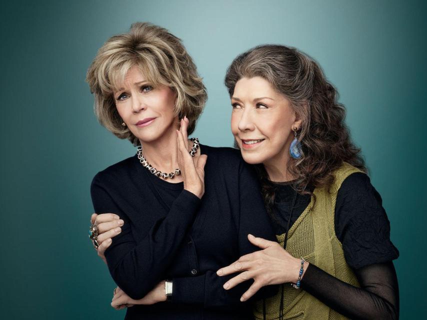 Grace and Frankie interpretadas por Jane Fonda y Lily Tomlin.