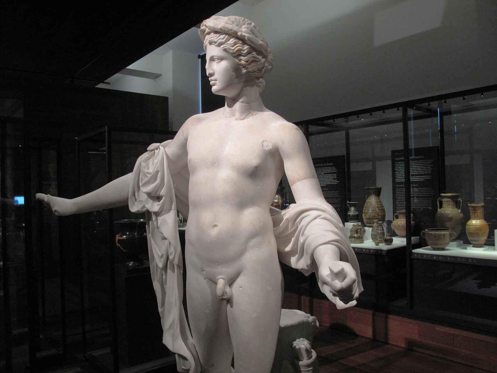Estatua de Apolo, del Museo Arqueológico Nacional.