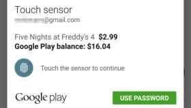 Google Play ya permite confirmar pagos con la huella digital