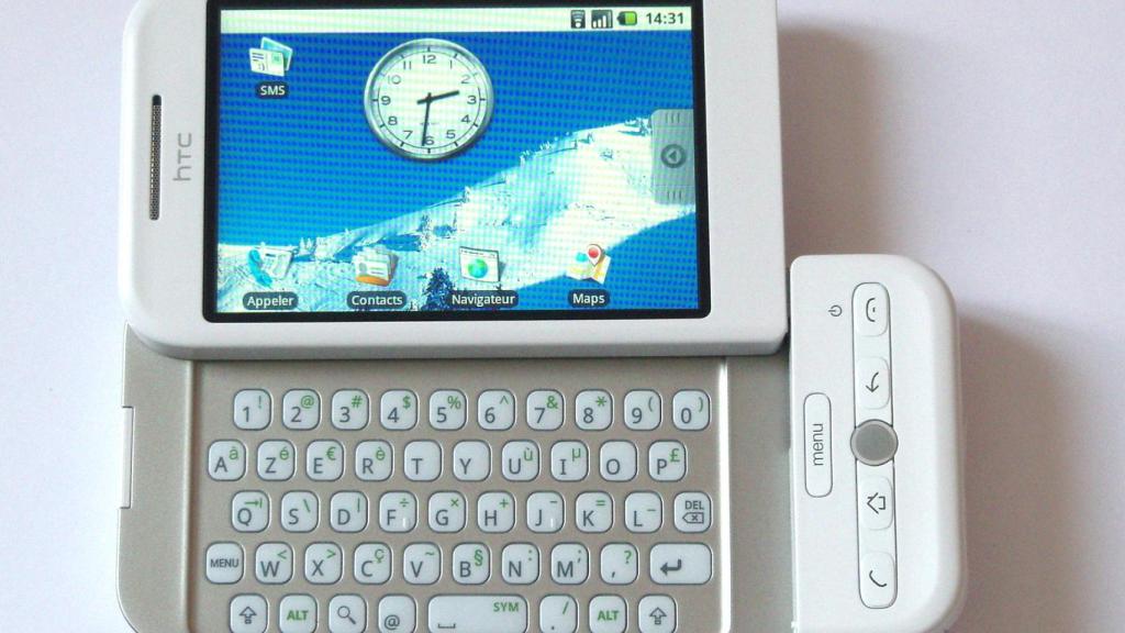 Así era el HTC Dream, se cumplen 7 años del primer Android