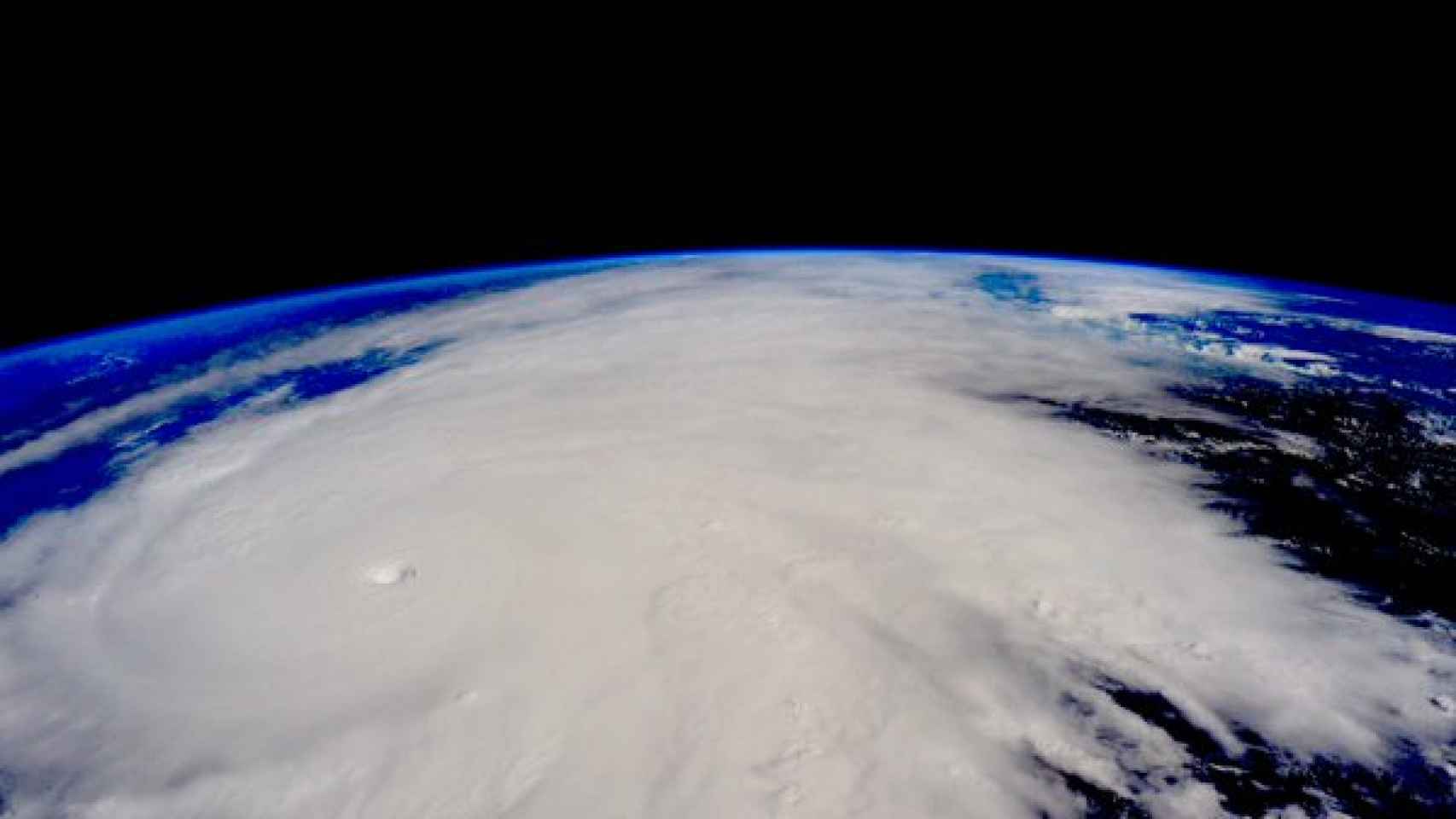 El huracán Patricia visto desde el espacio.