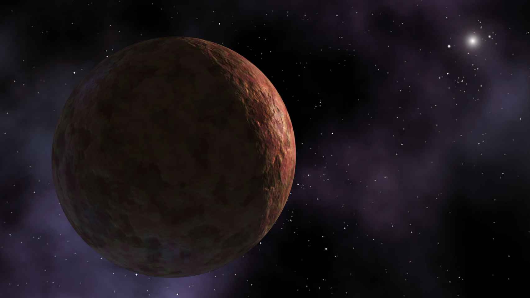 Así se imagina la NASA el planeta enano Sedna