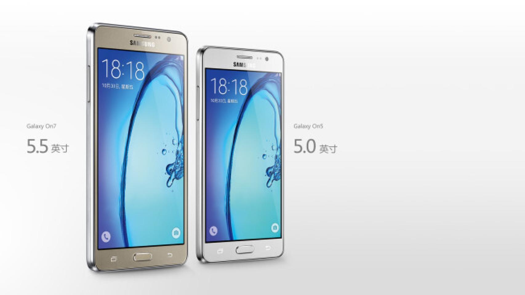 Galaxy On5 y On7, así es la nueva gama baja de Samsung