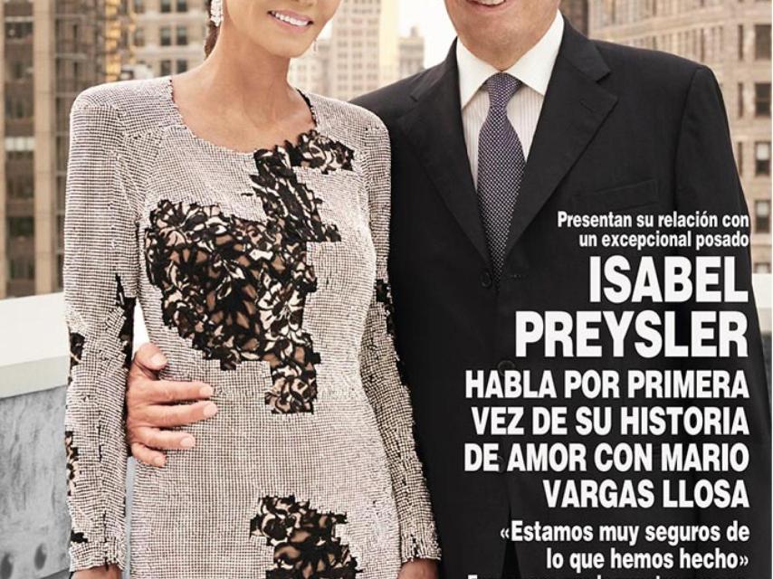 Portada de la revista ¡Hola! dónde la pareja hizo oficial la relación