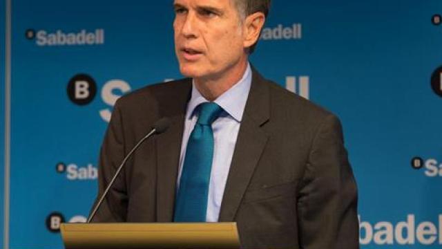 Jaime Guardiola, consejero delegado del Sabadell.