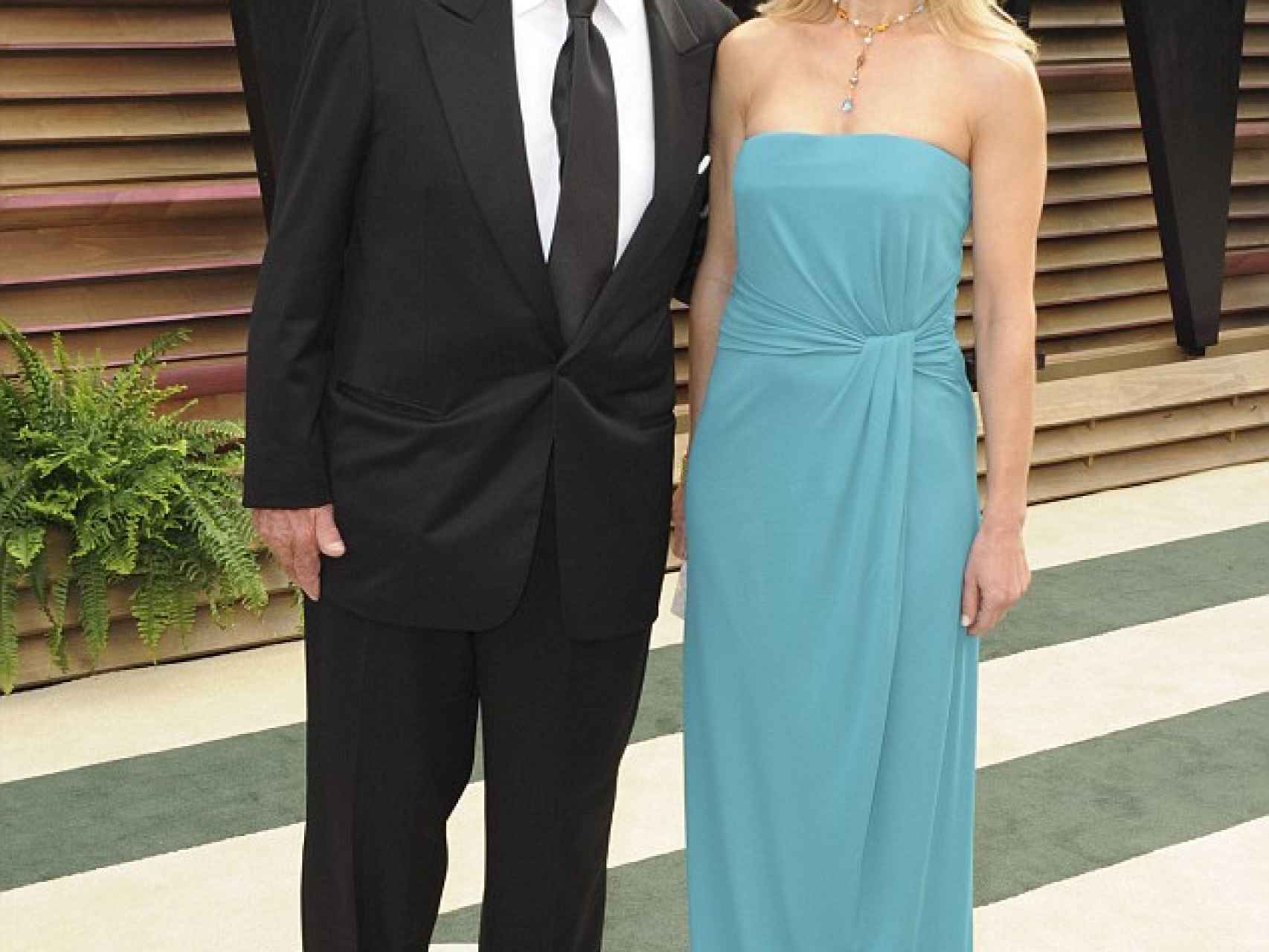 Murdoch el año pasado, con su última novia, Julieta de Baubigny