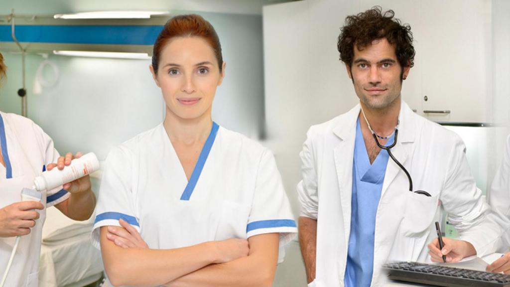 Los protagonistas de 'Centro médico', nuevo programa para la tarde de La 1