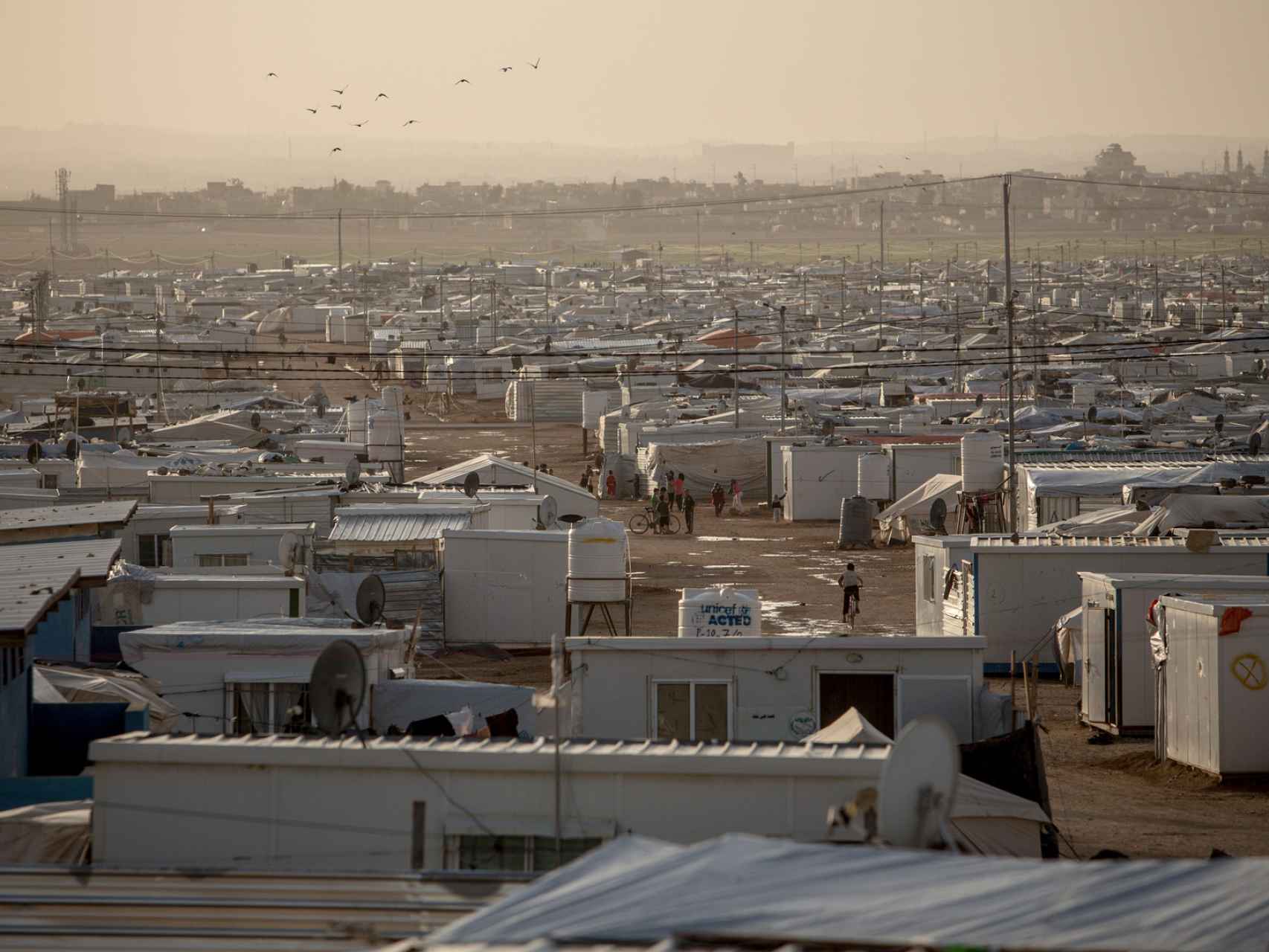 Vista aérea de Zaatari / District Zero y Oxfam Intermon