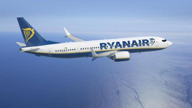 Avión de Ryanair