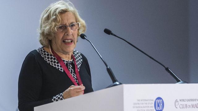 La alcaldesa de Madrid, Manuela Carmena