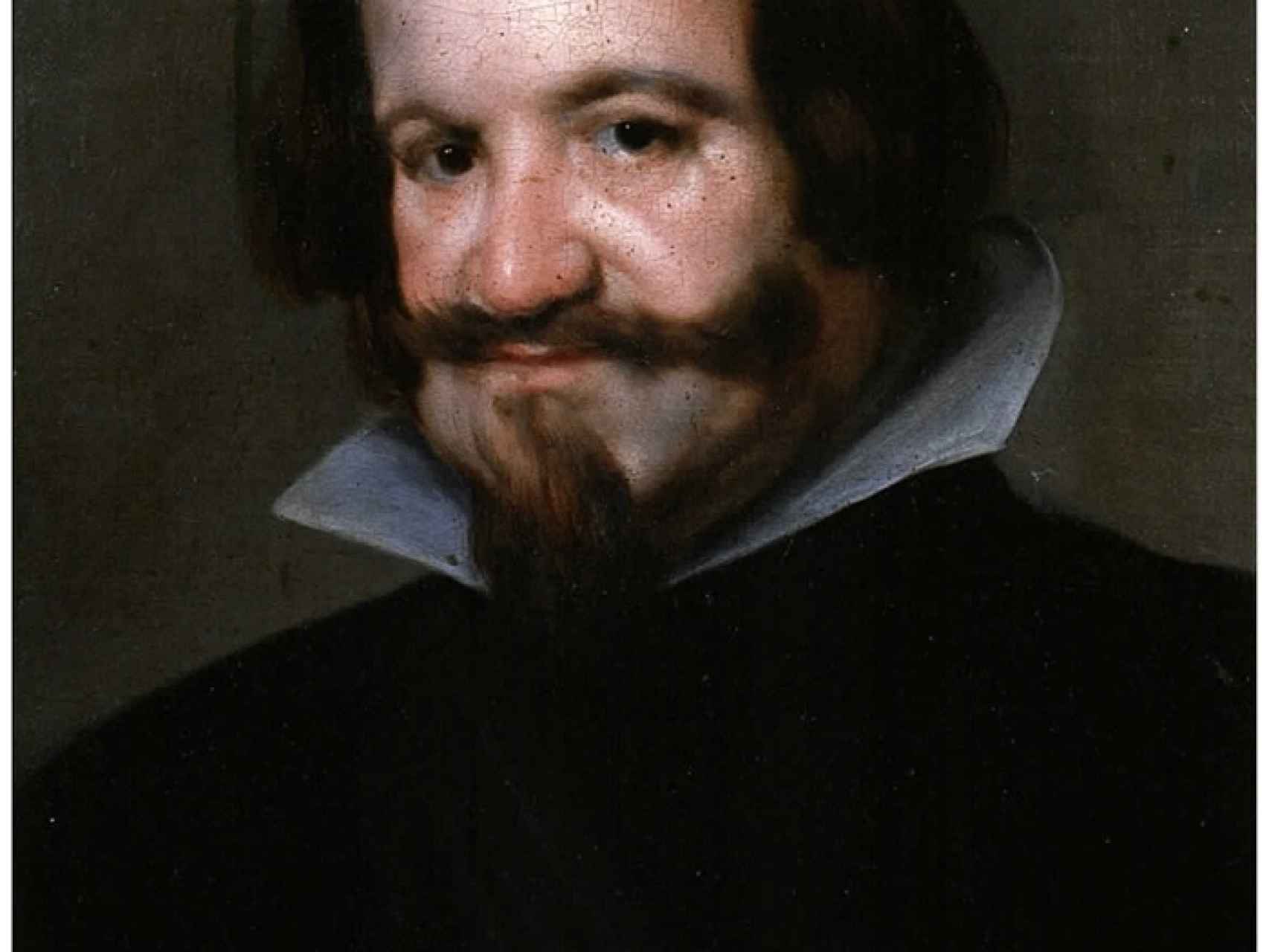 La copia del retrato del Conde duque de Olivares de Velázquez.