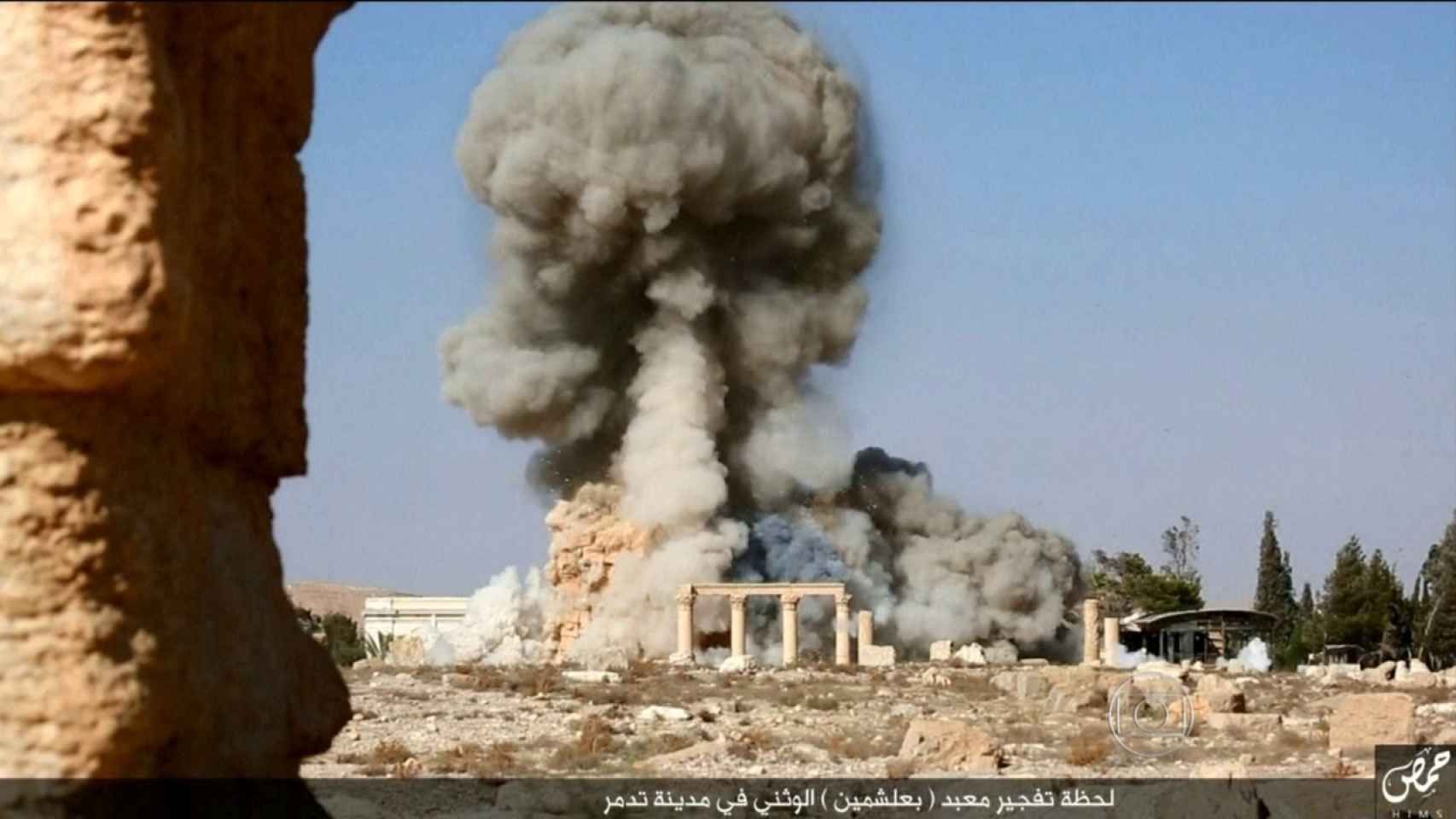 El satélite disecciona el expolio arqueológico sirio